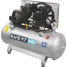 Compresor Aer Evert 270L, 400V, 5,5kW EVERTHD75-270-900