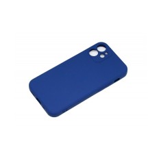 Husa Silicone Case Apple iPhone 12 Albastra