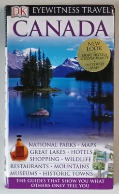 DK , EYEWITNESS TRAVEL , CANADA , 2008 foto