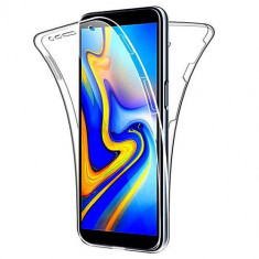 Husa Telefon Silicon Samsung Galaxy A40 a405 Clear Ultra Thin Fata+Spate foto