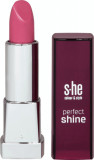 She colour&amp;style Perfect Shine Ruj de buze N. 330/110, 5 g