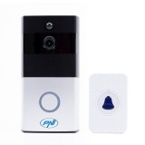 Video Interfon Smart PNI SafeHome PT710B WiFi HD 1080p, Tuya Smart, Vedere Nocturna, Baterie Inclusa