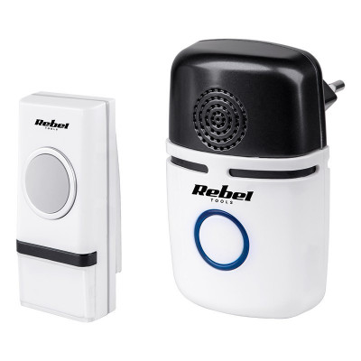 Sonerie wireless 48 melodii 4 nivele volum alarma 110-220VAC REBEL foto