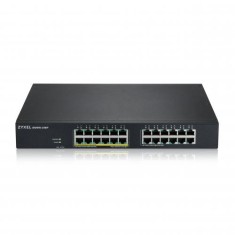 ZYXEL | GS1915-24EP-EU0101F | GS1915-24EP | Switch | Smart Managed | Layer 2 | POE | Rackmount | Porturi 12 Gigabit POE, 12 Gigabit | 130 W | Fanless