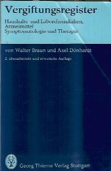 Vergiftungsregister - Walter Braun foto