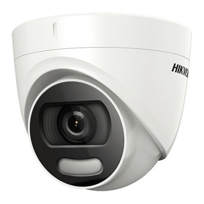 ColorVU - Camera AnalogHD 2MP&amp;#039;lentila 2.8mm&amp;#039;Lumina alba 20 m - HIKVISION DS-2CE72DFT-F28 SafetyGuard Surveillance foto