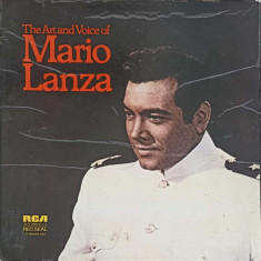 Disc vinil, LP. El arte y la voz de Mario Lanza. SETBOX 3 DISCURI VINIL-MARIO LANZA