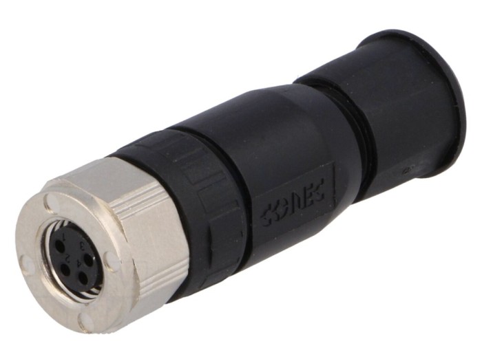 Conector M8 mamă 4 pin IP67