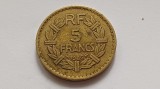 Franta-5 Francs 1946-Bronz