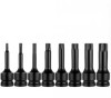 Set chei tubulare impact cu varf tip spline M5-M18 mm ,set 8 piese