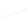 Set elastice Albe transparente intarite pentru bigudiuri/permanent 85 mm LAT Silicon, 50buc