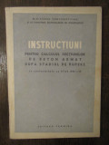 INSTRUCTIUNI PENTRU CALCULUL SECTIUNILOR DE BETON ARMAT DUPA STADIUL DE RUPERE, 1952