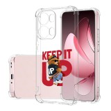 Husa antisoc pentru oppo reno13 pro, airbag pro, clear, keep it up