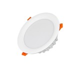Spot LED MiBoxer FUT065, 18W, incastrat, RGB+CCT, 1500LM, 2700K-6500K, lumina ajustabila, 2.4GHz, control de la distanta 30m, AC100-240V, alb