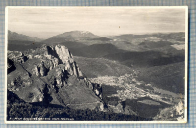 AX 286 CP VECHE - MUNTII BUCEGI - VEDERE SPRE VALEA PRAHOVEI -INTERBELICA foto