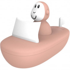Matchstick Monkey Endless Bathtime Fun Boat Set jucărie pentru apă Dusty Pink 2 buc