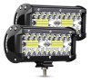 Set 2 Proiectoare auto LED, 6.5 Inch, OFF-ROAD 120W, Rezistente la apa si praf 9-30V, IPF