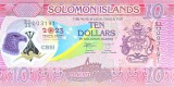 10 Dollars Solomon Island UNC