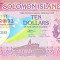 10 Dollars Solomon Island UNC