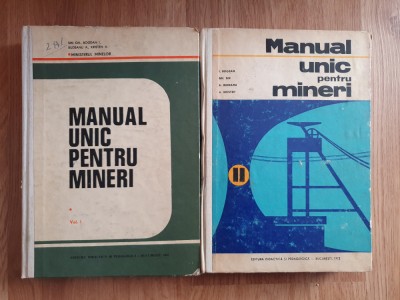 MANUAL UNIC PENTRU MINERI - Bogdan, Kristen (2 vol) foto