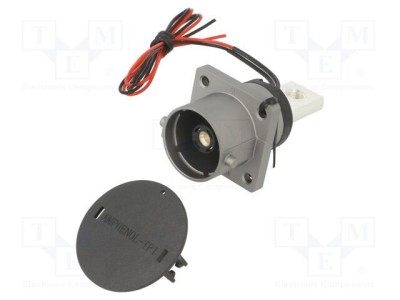 Conector alimentare DC mamă &amp;icirc;nşurubare AMPHENOL GEC -40&amp;divide;125&amp;deg;C IP67 foto