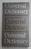 READER &#039;S DIGEST - UNIVERSAL DICTIONARY , 1993 , TIPARITA PE HARTIE DE BIBLIE