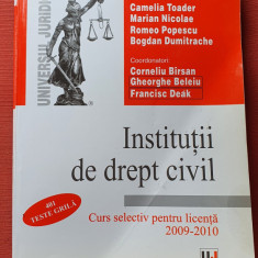 INSTITUTII DE DREPT CIVIL - Corneliu Birsan, Ghe. Beleiu, Francisc Deak