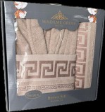 Cumpara ieftin Set halat + 2 prosoape baie Silico