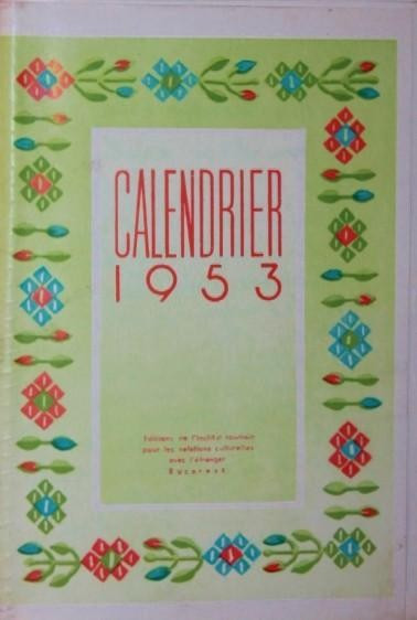 CALENDAR 1953