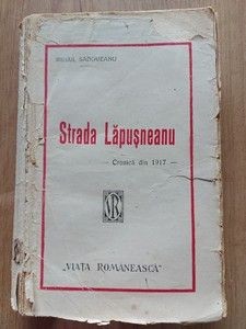 Strada Lapusneanu- Mihail Sadoveanu 1921 foto