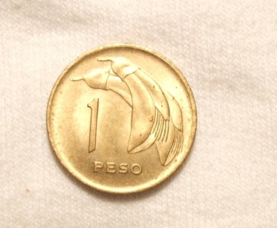 URUGUAY 1 PESO 1968 UNC foto