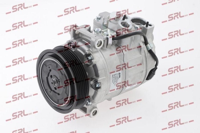 Compresor AC nou Audi Q7 05-, motor: 3.0 TDI, tip Denso: 7SEU17C, Diam. fulie (mm) 110, SRLine, 7L6820808