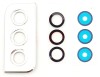 Geam Camera cu Rama Samsung Galaxy S21 G991 Phantom White, Compatibil