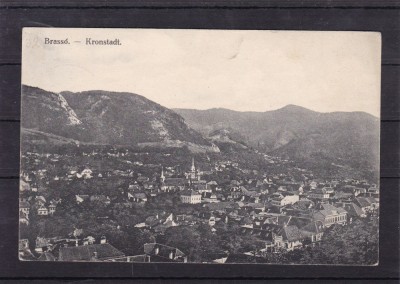 BRASOV VEDERE GENERALA CIRCULATA 1915 foto