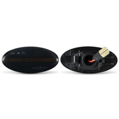 Set de 2 Lampi semnalizare laterala/aripi LED fumurii pentru Mazda 2, 3, 5, 6, BT-50 pick up, MPV II foto