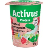 Porridge Instant din Ovaz Integral cu Capsuni Activus 60g