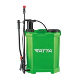 Pompa de stropit Tatta, 20 l, 2.4 bar, polipropilena, rezervor tip rucsac, Verde