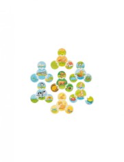 Joc puzzle de asociere Animalele - hrana mediul de viata si puii