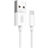 Cablu Date si Incarcare XO Design, NB47, USB la MicroUSB, 1m, 2.4 A, Alb