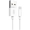 Cablu Date si Incarcare XO Design, NB47, USB la MicroUSB, 1m, 2.4 A, Alb