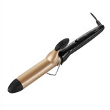 Ondulator de păr Adler AD2112, ceramic, 32 mm, 120 W, negru/auriu