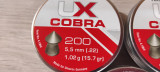 400 ALICE PELETE CAPSE 5.5 MM - 1.02 GRAME - UMAREX COBRA CU CAP ASCUTIT