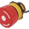 Comutator de Siguranță 22mm IP65 Roșu 2NC NO