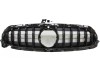 Grila masca fata fata MERCEDES Clasa E (W213). 07.2020-12.2023, type GT, cu place pentru badge AVANGARDE; negru lucios; TUNING,