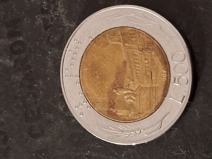 500 lire 1986