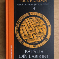 Rick Riordan - Percy Jackson si olimpienii. Batalia din labirint volumul 4