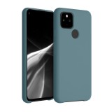 Husa pentru Google Pixel 4a 5G, Silicon, Albastru, 53932.207, Carcasa