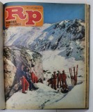 ROMANIA PITOREASCA , REVISTA LUNARA EDITATA DE MINISTERUL TURISMULUI , COLIGAT DE 12 NUMERE , IANUARIE - DECEMBRIE , 1982 ( COMPLET )