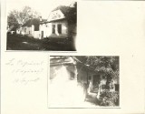 A4235N Case țărănești la Copăcel, Făgăraș, 1943, lot de 2 fotografii
