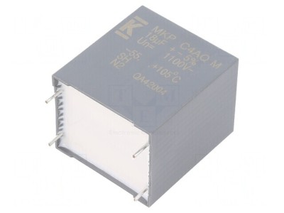 Condensator polipropilenă DC-Link 18uF 3,9m&amp;Omega; THT &amp;plusmn;5% foto